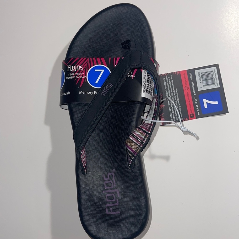 Flojos Ladies's Maddy Flip Flop Sandal Size 7